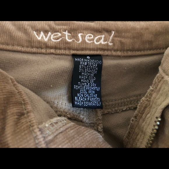 Wet Seal Corduroys - Picture 4 of 4